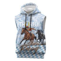 Kentucky Horse Racing Thurby Sleeveless Hoodie