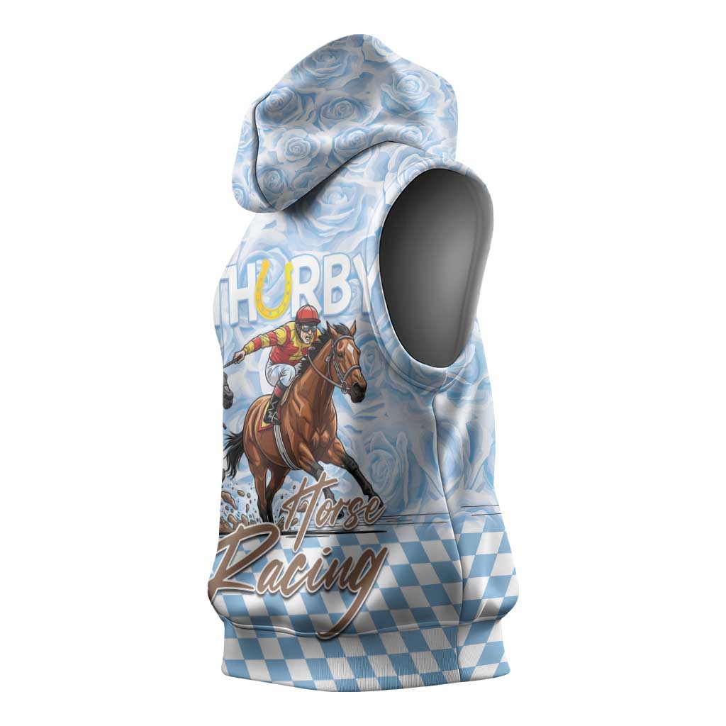 Kentucky Horse Racing Thurby Sleeveless Hoodie