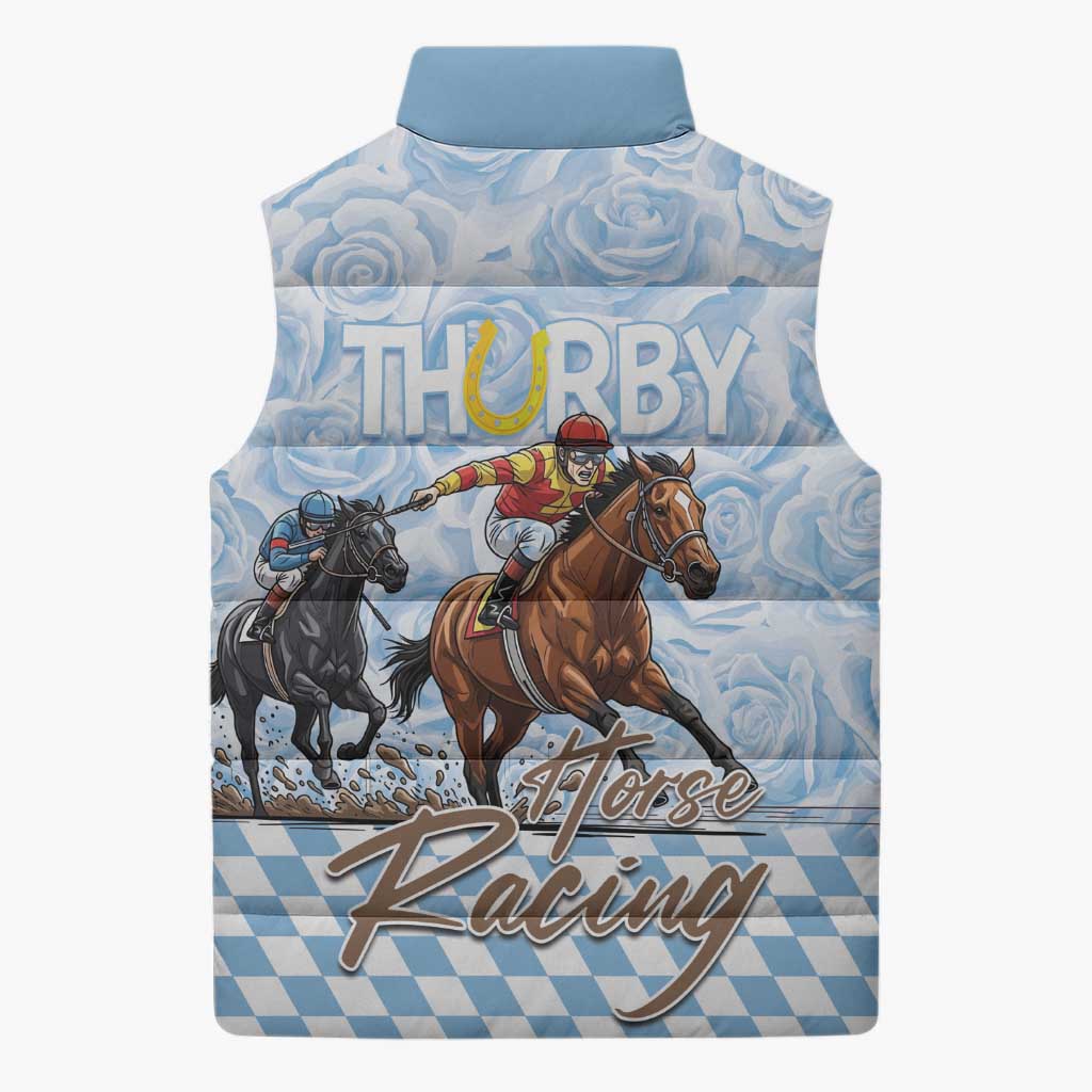 Kentucky Horse Racing Thurby Sleeveless Puffer Jacket