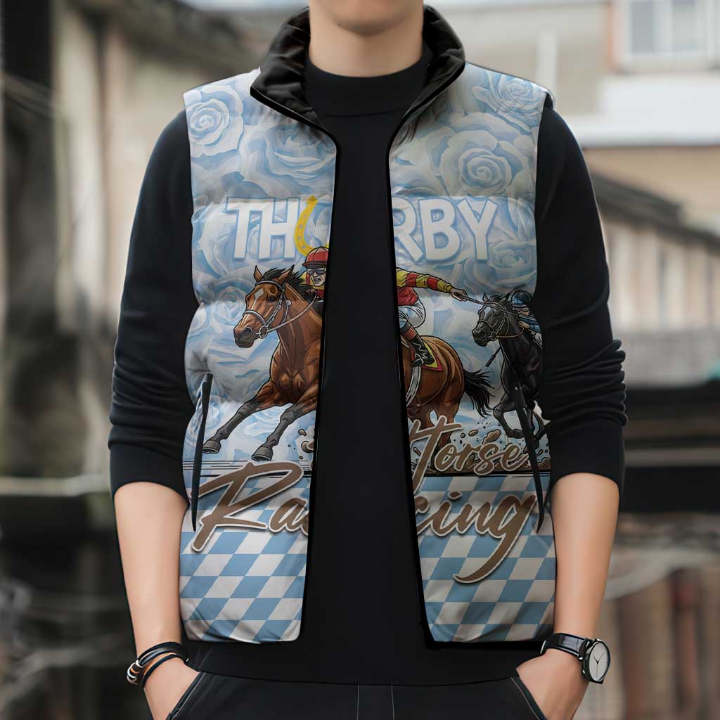 Kentucky Horse Racing Thurby Sleeveless Puffer Jacket