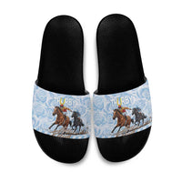 Kentucky Horse Racing Thurby Slide Sandals