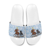 Kentucky Horse Racing Thurby Slide Sandals
