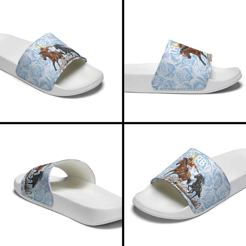 Kentucky Horse Racing Thurby Slide Sandals