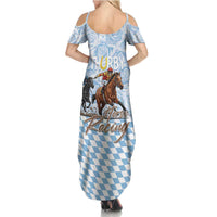 Kentucky Horse Racing Thurby Summer Maxi Dress
