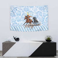 Kentucky Horse Racing Thurby Tapestry