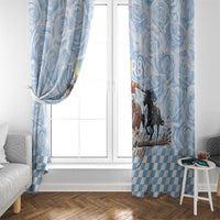 Kentucky Horse Racing Thurby Window Curtain