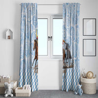 Kentucky Horse Racing Thurby Window Curtain