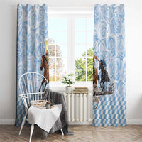 Kentucky Horse Racing Thurby Window Curtain