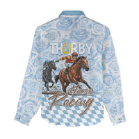 Kentucky Horse Racing Thurby Women Casual Shirt