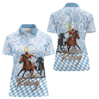 Kentucky Horse Racing Thurby Women Polo Shirt