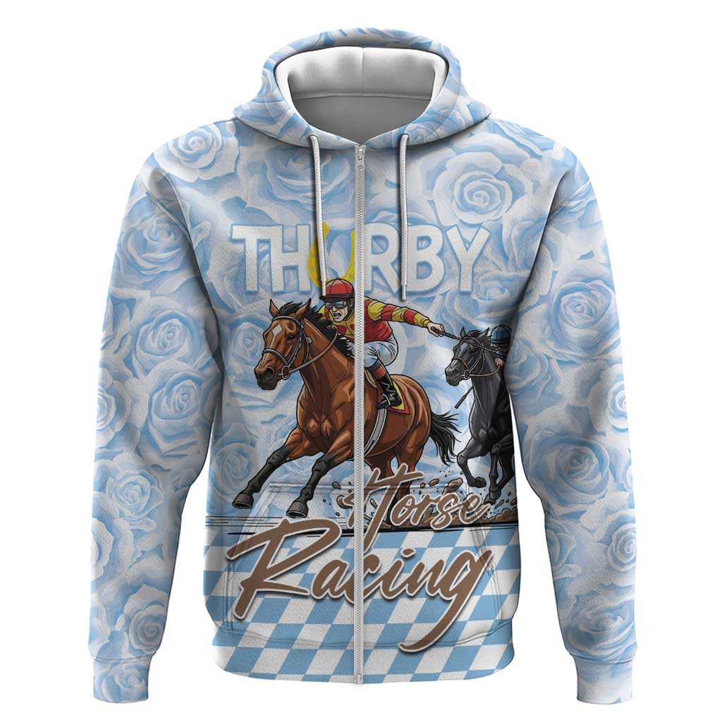 Kentucky Horse Racing Thurby Zip Hoodie