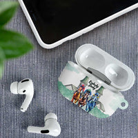 Kentucky Horse Racing Personalized AirPods Case Churchill Downs Roses Pastel Green