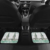 Kentucky Horse Racing Personalized Car Mats Churchill Downs Roses Pastel Green