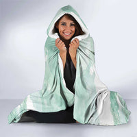 Kentucky Horse Racing Personalized Hooded Blanket Churchill Downs Roses Pastel Green