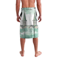 Kentucky Horse Racing Personalized Lavalava Churchill Downs Roses Pastel Green
