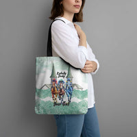 Kentucky Horse Racing Personalized Tote Bag Churchill Downs Roses Pastel Green