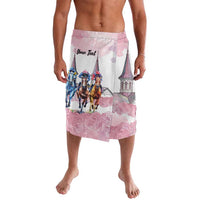 Kentucky Horse Racing Personalized Lavalava Churchill Downs Roses Pastel Pink