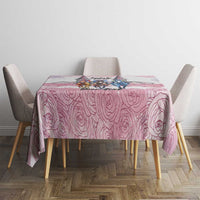 Kentucky Horse Racing Personalized Tablecloth Churchill Downs Roses Pastel Pink