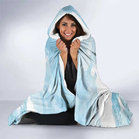 Kentucky Horse Racing Personalized Hooded Blanket Churchill Downs Roses Pastel Blue