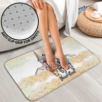 Kentucky Horse Racing Personalized Bathroom Set Churchill Downs Roses Pastel Yellow