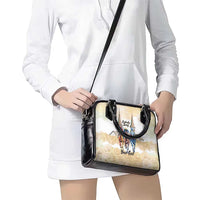 Kentucky Horse Racing Personalized Shoulder Handbag Churchill Downs Roses Pastel Yellow