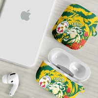 Togo Independence Day AirPods Case Lion and Rose Proud To Be Togolese