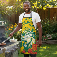 Togo Independence Day Apron Lion and Rose Proud To Be Togolese