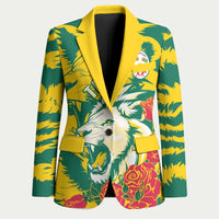 Togo Independence Day Blazer Lion and Rose Proud To Be Togolese