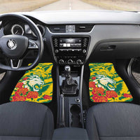 Togo Independence Day Car Mats Lion and Rose Proud To Be Togolese