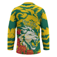 Togo Independence Day Hockey Jersey Lion and Rose Proud To Be Togolese