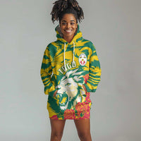 Togo Independence Day Hoodie Dress Lion and Rose Proud To Be Togolese