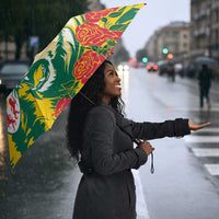 Togo Independence Day Umbrella Lion and Rose Proud To Be Togolese