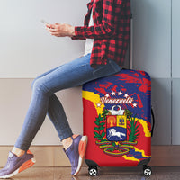 Venezuela Independence Day Luggage Cover Feliz Dia de la Independencia Grunge Style - Wonder Print Shop