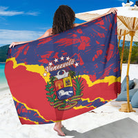 Venezuela Independence Day Sarong Feliz Dia de la Independencia Grunge Style - Wonder Print Shop