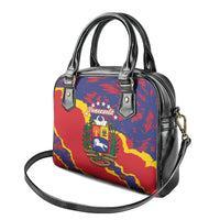 Venezuela Independence Day Shoulder Handbag Feliz Dia de la Independencia Grunge Style
