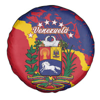 Venezuela Independence Day Spare Tire Cover Feliz Dia de la Independencia Grunge Style - Wonder Print Shop