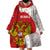 Russia Independence Day Wearable Blanket Hoodie Coat Of Arms With Map - Wonder Print Shop