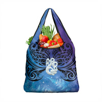 New Zealand Matariki Grocery Bag Aotearoa Maori New Year Manaia Galaxy Vibes