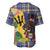 Barbados Celtic 2025 Festival Baseball Jersey Scottish Man With Bagpipes