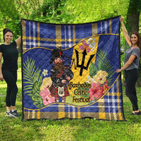 Barbados Celtic 2025 Festival Quilt Scottish Man With Bagpipes
