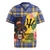 Barbados Celtic 2025 Festival Rugby Jersey Scottish Man With Bagpipes