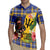 Barbados Celtic 2025 Festival Rugby Jersey Scottish Man With Bagpipes