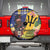 Barbados Celtic 2025 Festival Spare Tire Cover Scottish Man With Bagpipes