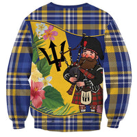 Barbados Celtic 2025 Festival Sweatshirt Scottish Man With Bagpipes