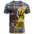 Barbados Celtic 2025 Festival T Shirt Scottish Man With Bagpipes