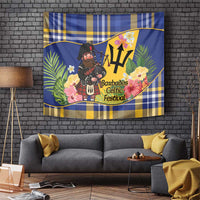 Barbados Celtic 2025 Festival Tapestry Scottish Man With Bagpipes