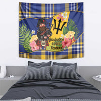 Barbados Celtic 2025 Festival Tapestry Scottish Man With Bagpipes