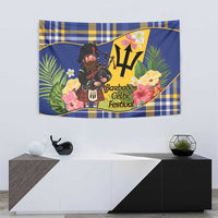Barbados Celtic 2025 Festival Tapestry Scottish Man With Bagpipes