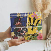 Barbados Celtic 2025 Festival Wrapping Paper Scottish Man With Bagpipes - Wonder Print Shop