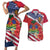 Haitian Heritage Month Couples Matching Short Sleeve Bodycon Dress and Hawaiian Shirt Haitian Americans Proud Grunge Style